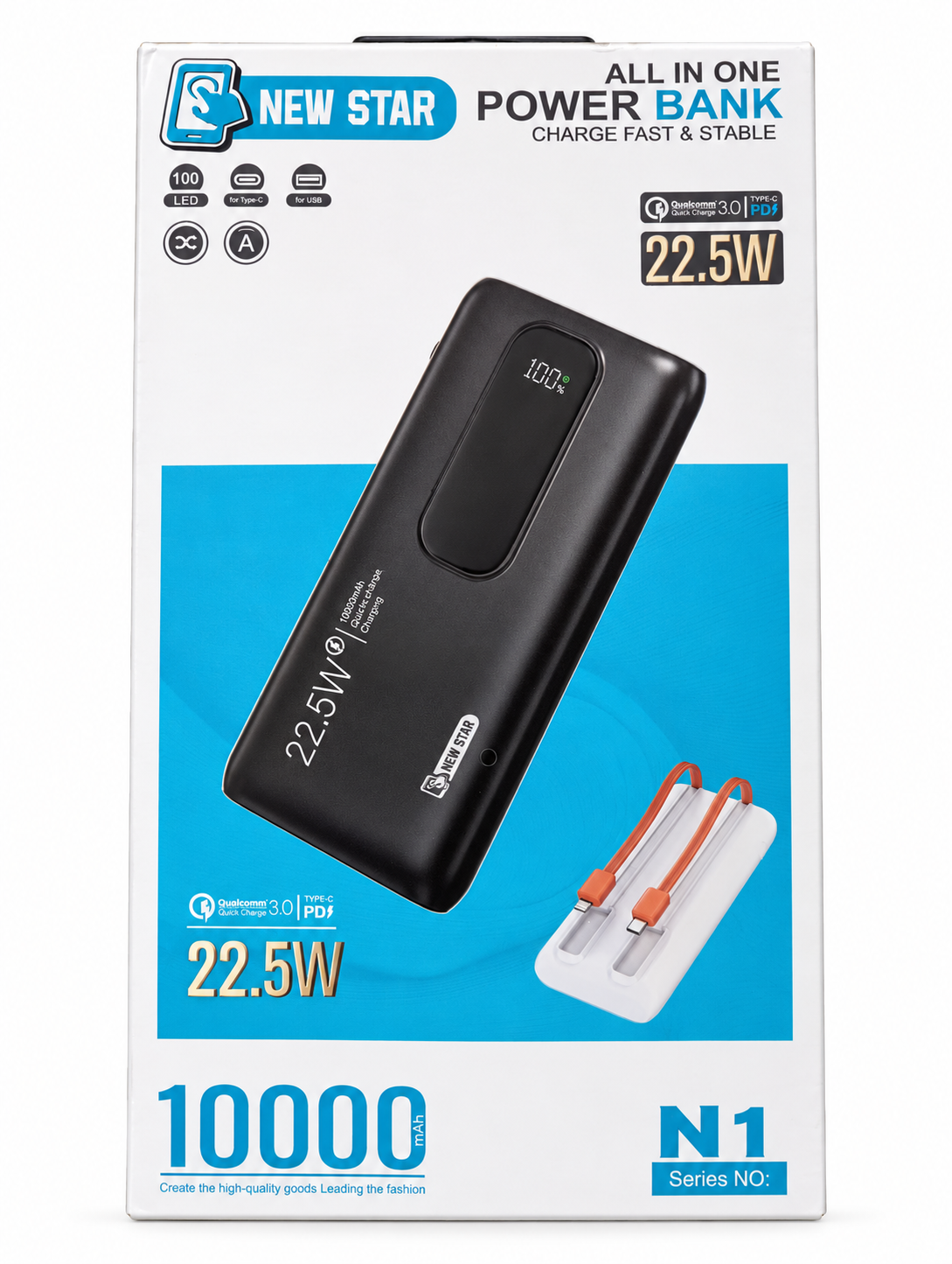 Latest design 10000 power bank